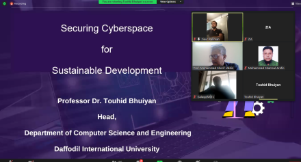 Securing Cyber Space For Sustainable Development